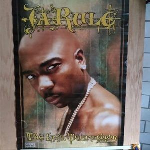 Ja Rule “The Last Temptation” 🎤 2003 Poster #4048 Murder Inc Records RARE